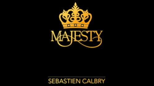 MAJESTY Red with Gimmick and Online Instructions by Sebastien Calbry