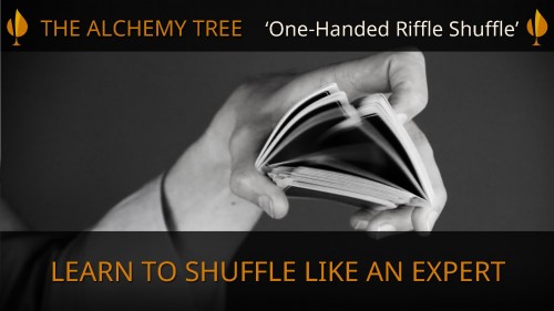 One Handed Riffle Shuffle Right Handed by Alchemy Tree