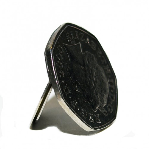 50p Gravity Flipper Coin