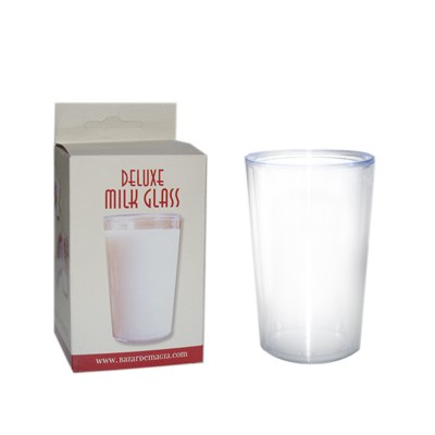 Deluxe Milk Glass