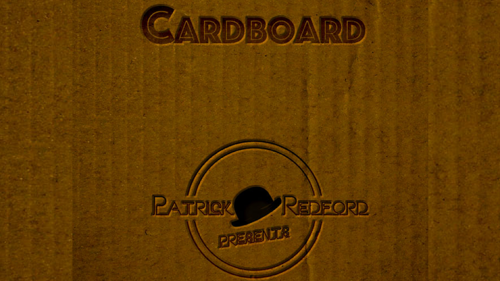 CARDBOARD The Book by Patrick G. Redford