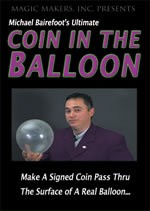Coin In The Balloon  Michael Bairefoot DVD