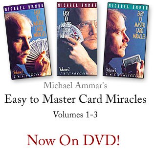 Easy To Master Card Miracles Vol 1 by Ammar