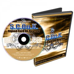 Sconk (Signed Card on Key Ring) by Jordan Johnson - DVD