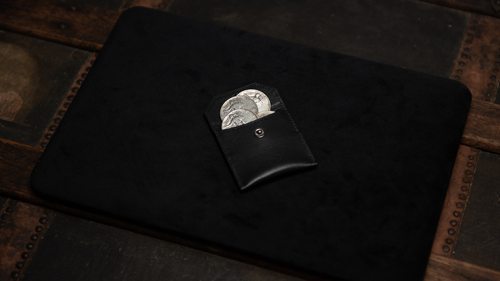 FPS Coin Wallet Black with Gimmicks and Online Instructions by Magic Firm