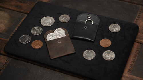 FPS Coin Wallet Black with Gimmicks and Online Instructions by Magic Firm