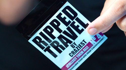 RIPPED TRAVEL Red Gimmicks and Online Instruction by Craziest