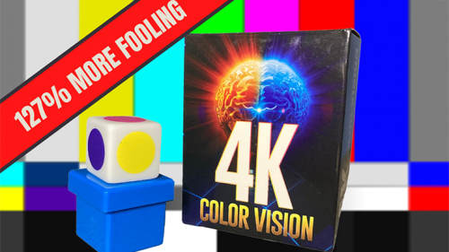 4K Color Vision Box with Gimmicks and Online Instructions by Magic Firm