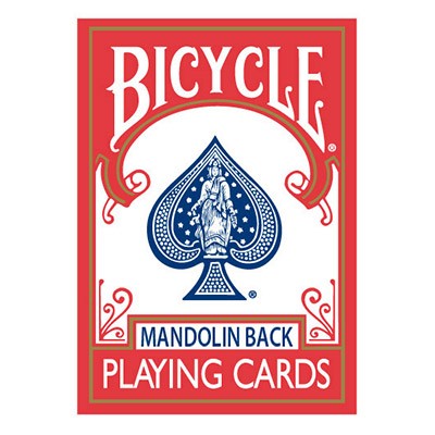 Mandolin 809 Back Cards RED