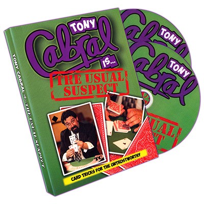 Usual Suspect (2 DVD set) by Tony Cabral