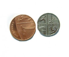 Coin unique 1p-5p