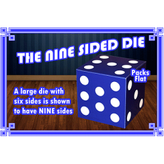 Nine Sided Die by Angelo Carbone