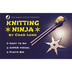 Knitting Ninja (Props and DVD) by Chad Long - DVD