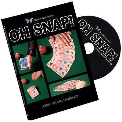 OH SNAP! (DVD and Gimmick) by Jibrizy Taylor and SansMinds