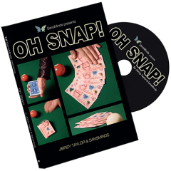 OH SNAP! (DVD and Gimmick) by Jibrizy Taylor and SansMinds