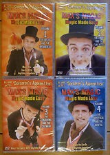 Max Magic Magic Made Easy 4 DVD Set
