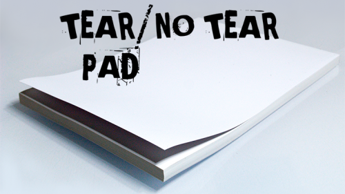 No Tear Pad XL, 8.5 X 11, Tear/No Tear Alternating x 50 by Alan Wong