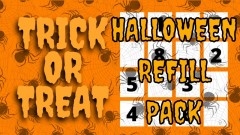 SUDOKU 2.0 REFILL PACK OF 100 CARDS HALLOWEEN VERSION