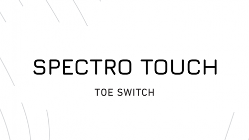 Spectro Touch Toe Switch by Joao Miranda and Pierre Velarde 