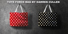 Tote Force Bag Black By Darren Cullen